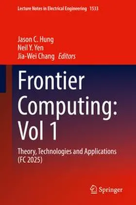 Hung / Yen / Chang | Frontier Computing: Vol 1 | E-Book | www.sack.de