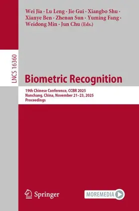 Jia / Leng / Gui |  Biometric Recognition | Buch |  Sack Fachmedien