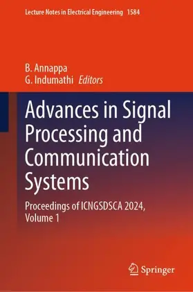 Annappa / Indumathi |  Advances in Signal Processing and Communication Systems | Buch |  Sack Fachmedien
