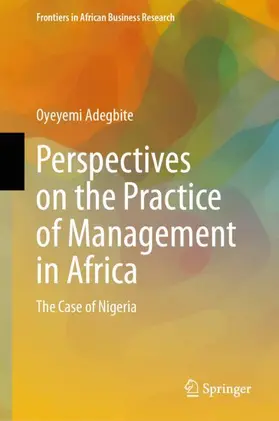 Adegbite |  Perspectives on the Practice of Management in Africa | Buch |  Sack Fachmedien