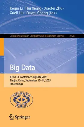 Li / Xiong / Zhu |  Big Data | Buch |  Sack Fachmedien