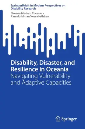 Thomas / Veerabathiran | Disability, Disaster, and Resilience in Oceania | Buch | 978-981-958534-2 | www.sack.de