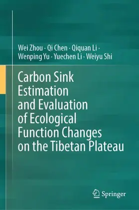Zhou / Chen / Li |  Carbon Sink Estimation and Evaluation of Ecological Function Changes on the Tibetan Plateau | Buch |  Sack Fachmedien