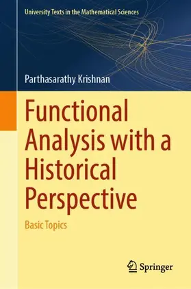 Parthasarathy |  Functional Analysis with a Historical Perspective | Buch |  Sack Fachmedien