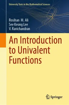 Ali / Lee / Ravichandran |  An Introduction to Univalent Functions | Buch |  Sack Fachmedien