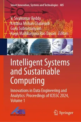 Reddy / Chalavadi / Subramanyam |  Intelligent Systems and Sustainable Computing | Buch |  Sack Fachmedien