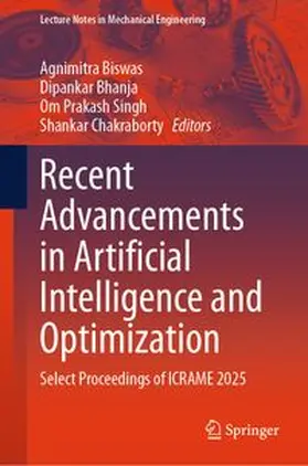Biswas / Bhanja / Singh | Recent Advancements in Artificial Intelligence and Optimization | E-Book | www.sack.de