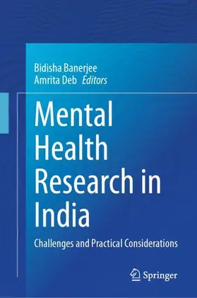 Banerjee / Deb |  Mental Health Research in India | Buch |  Sack Fachmedien