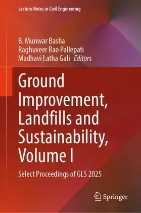 Basha / Pallepati / Latha Gali |  Ground Improvement, Landfills and Sustainability, Volume I | Buch |  Sack Fachmedien