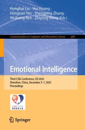 Liu / Huang / Yao | Emotional Intelligence | Buch | 978-981-959492-4 | www.sack.de