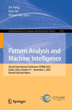 Yang / He / Ma |  Pattern Analysis and Machine Intelligence | Buch |  Sack Fachmedien