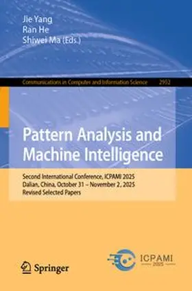 Yang / He / Ma |  Pattern Analysis and Machine Intelligence | eBook | Sack Fachmedien