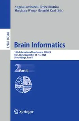 Lombardi / Brattico / Wang | Brain Informatics | E-Book | www.sack.de