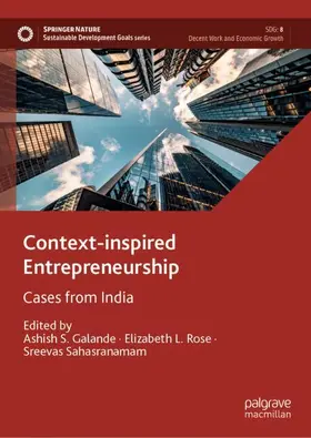 Galande / Rose / Sahasranamam | Context-inspired Entrepreneurship | Buch | 978-981-959830-4 | www.sack.de