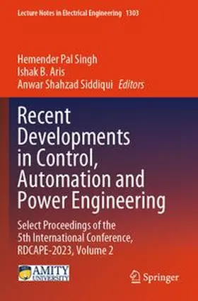 Singh / Aris / Siddiqui |  Recent Developments in Control, Automation and Power Engineering | Buch |  Sack Fachmedien