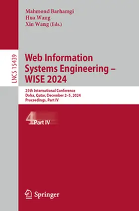 Barhamgi / Wang | Web Information Systems Engineering – WISE 2024 | E-Book | www.sack.de