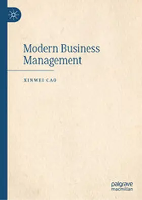 Cao |  Modern Business Management | eBook | Sack Fachmedien