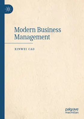 Cao |  Modern Business Management | Buch |  Sack Fachmedien