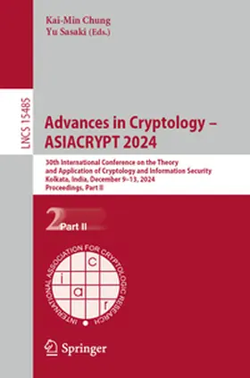 Chung / Sasaki | Advances in Cryptology – ASIACRYPT 2024 | E-Book | sack.de