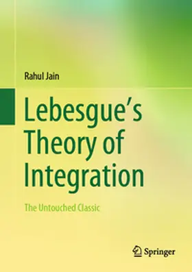 Jain |  Lebesgue’s Theory of Integration | eBook | Sack Fachmedien