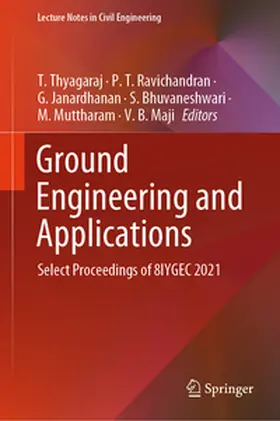 Thyagaraj / Ravichandran / Janardhanan | Ground Engineering and Applications | E-Book | sack.de