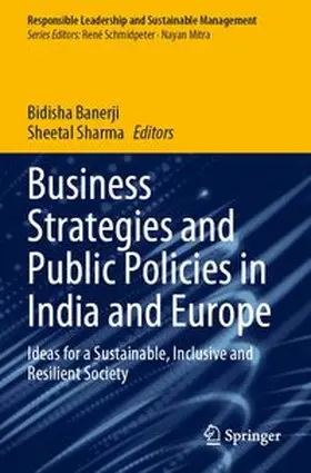 Banerji / Sharma |  Business Strategies and Public Policies in India and Europe | Buch |  Sack Fachmedien