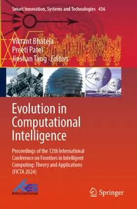 Bhateja / Patel / Tang |  Evolution in Computational Intelligence | Buch |  Sack Fachmedien