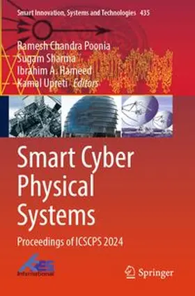 Poonia / Sharma / Hameed |  Smart Cyber Physical Systems | Buch |  Sack Fachmedien