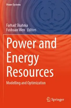 Shahnia / Wen |  Power and Energy Resources | Buch |  Sack Fachmedien