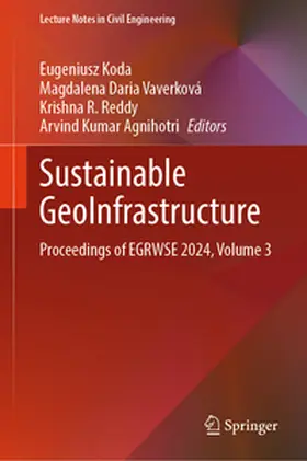 Koda / Vaverková / Reddy |  Sustainable GeoInfrastructure | eBook | Sack Fachmedien