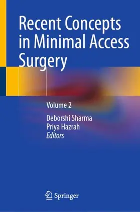 Sharma / Hazrah |  Recent Concepts in Minimal Access Surgery | Buch |  Sack Fachmedien