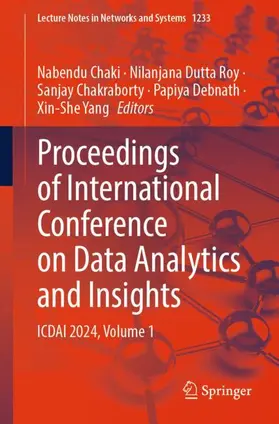 Chaki / Roy / Chakraborty |  Proceedings of International Conference on Data Analytics and Insights | Buch |  Sack Fachmedien
