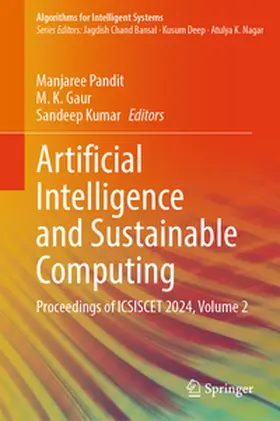 Pandit / Gaur / Kumar |  Artificial Intelligence and Sustainable Computing | eBook | Sack Fachmedien