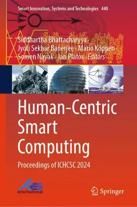 Bhattacharyya / Banerjee / Köppen |  Human-Centric Smart Computing | Buch |  Sack Fachmedien