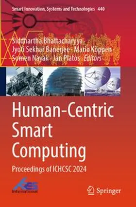 Bhattacharyya / Banerjee / Köppen | Human-Centric Smart Computing | Buch | 978-981-963422-4 | www.sack.de