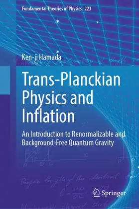 Hamada |  Trans-Planckian Physics and Inflation | Buch |  Sack Fachmedien