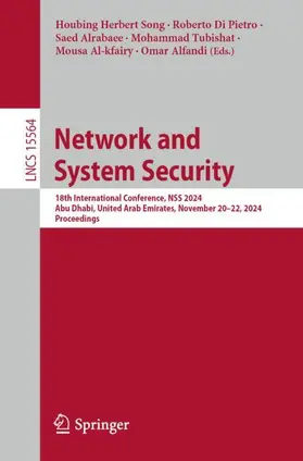 Song / Di Pietro / Alfandi |  Network and System Security | Buch |  Sack Fachmedien