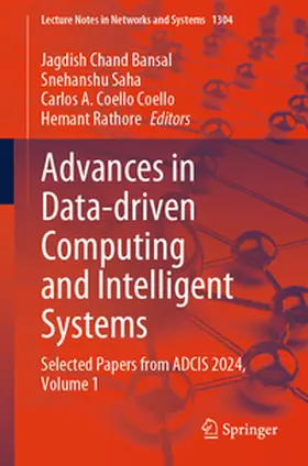 Bansal / Saha / Coello | Advances in Data-driven Computing and Intelligent Systems | E-Book | sack.de