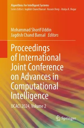 Bansal / Uddin |  Proceedings of International Joint Conference on Advances in Computational Intelligence | Buch |  Sack Fachmedien