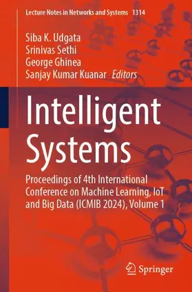 Udgata / Sethi / Ghinea |  Intelligent Systems | Buch |  Sack Fachmedien