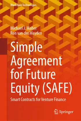 van der Meyden / Maher |  Simple Agreements for Future Equity (SAFE) | eBook | Sack Fachmedien