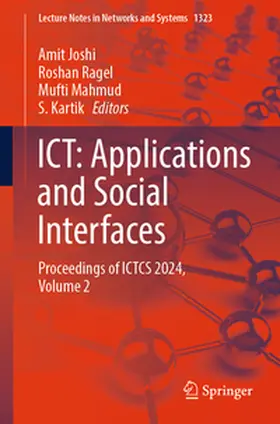 Joshi / Ragel / Mahmud |  ICT: Applications and Social Interfaces | eBook | Sack Fachmedien