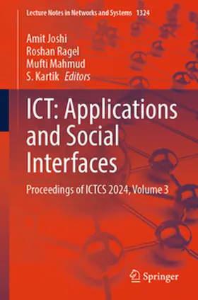 Joshi / Ragel / Mahmud |  ICT: Applications and Social Interfaces | eBook | Sack Fachmedien