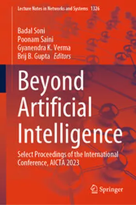 Soni / Saini / Verma |  Beyond Artificial Intelligence | eBook | Sack Fachmedien