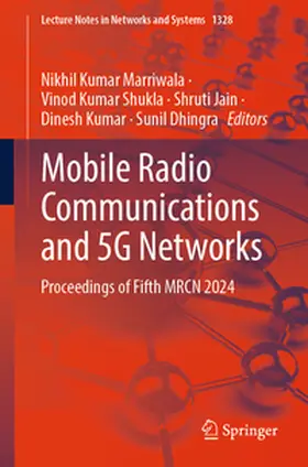 Marriwala / Shukla / Jain |  Mobile Radio Communications and 5G Networks | eBook | Sack Fachmedien