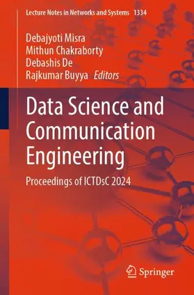 Misra / Chakraborty / De |  Data Science and Communication Engineering | Buch |  Sack Fachmedien