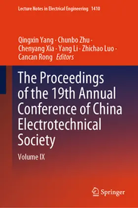 Yang / Zhu / Xia | The Proceedings of the 19th Annual Conference of China Electrotechnical Society | E-Book | www.sack.de