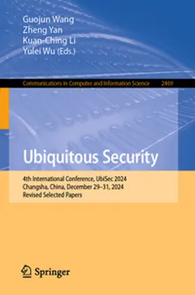 Wang / Yan / Wu | Ubiquitous Security | E-Book | sack.de