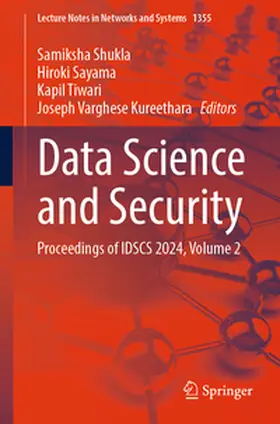 Shukla / Sayama / Tiwari |  Data Science and Security | eBook | Sack Fachmedien