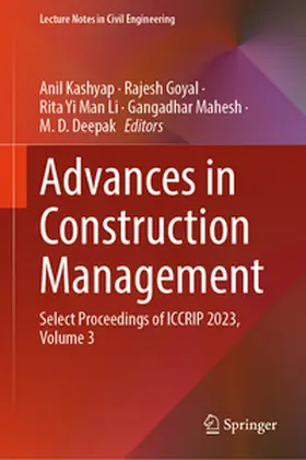 Kashyap / Goyal / Li | Advances in Construction Management | E-Book | sack.de